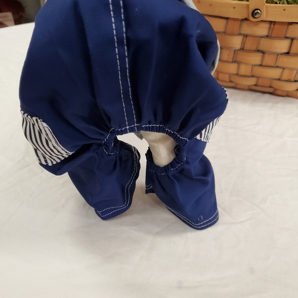 Dog Jumpsuit outfit w/ collar and tie Sz XL - Picture 5 of 6